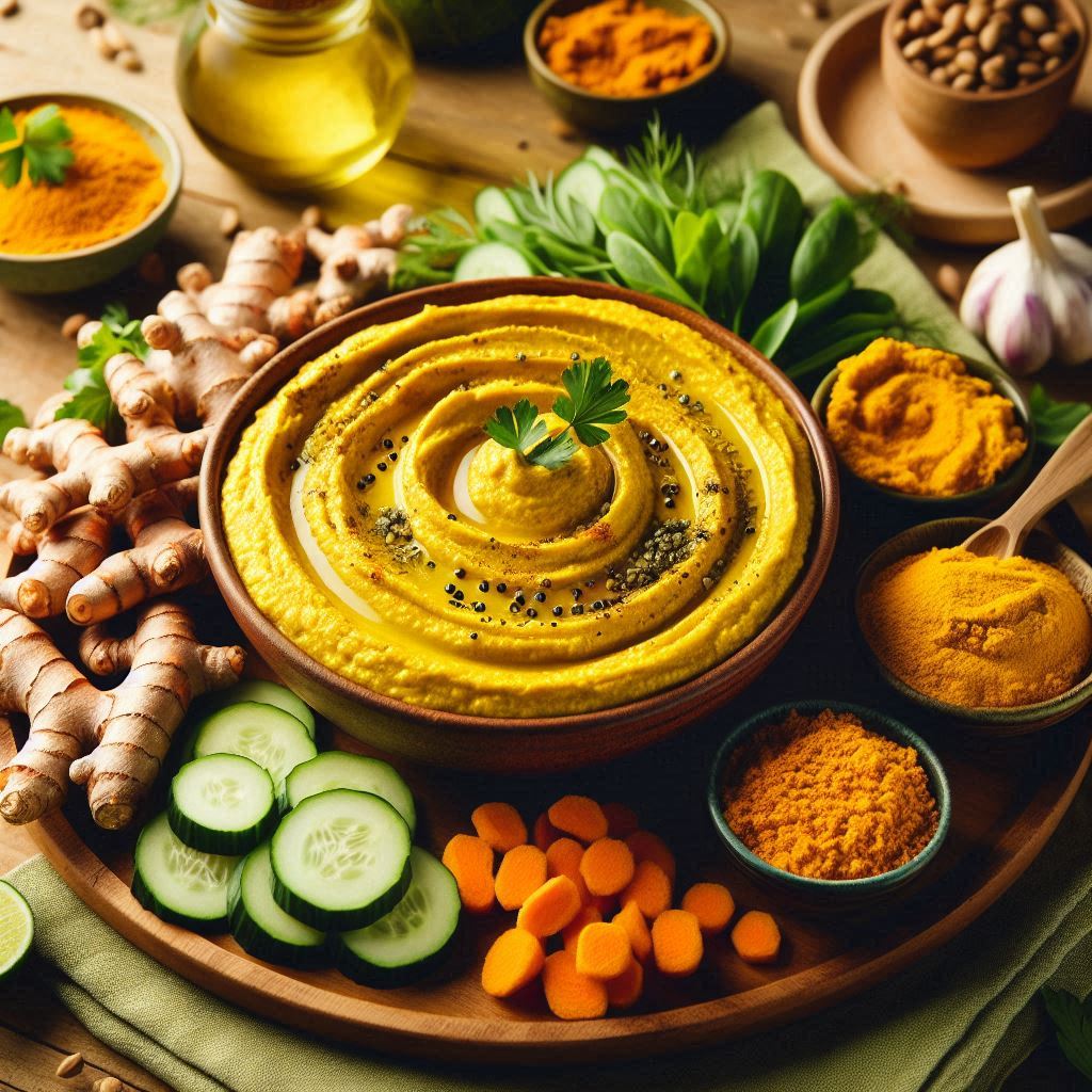 ‘Happy Period’ Turmeric Hummus Recipe