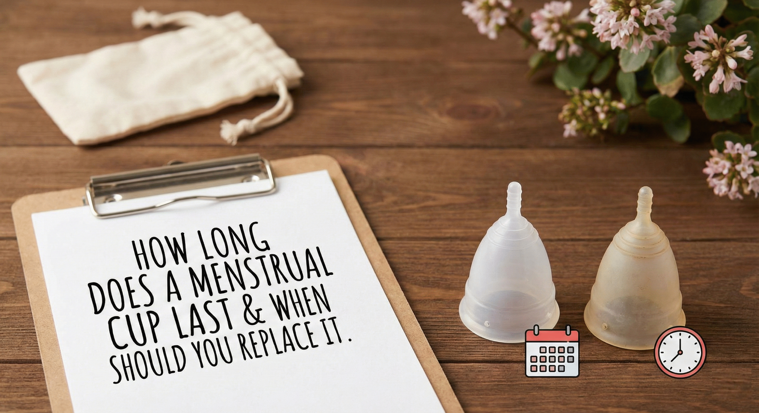 How Long Does a Menstrual Cup Last and When Should You Replace