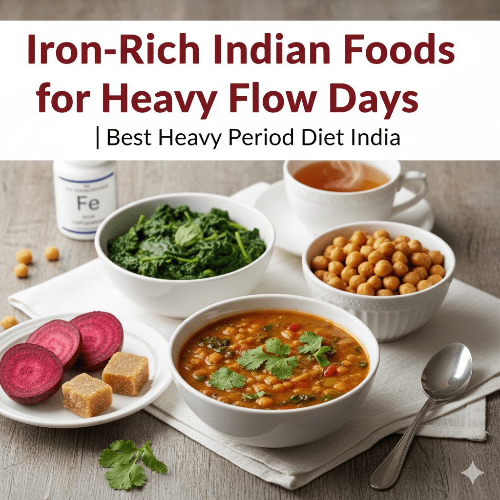 Iron-Rich Indian Foods for Heavy Flow Days Best Heavy Period Diet India