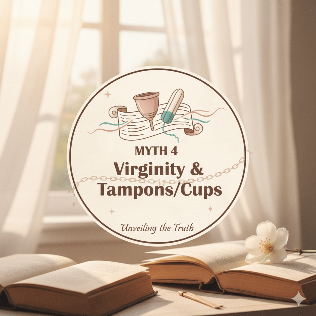 Myth 4: Using Tampons or Cups Takes Away Virginity