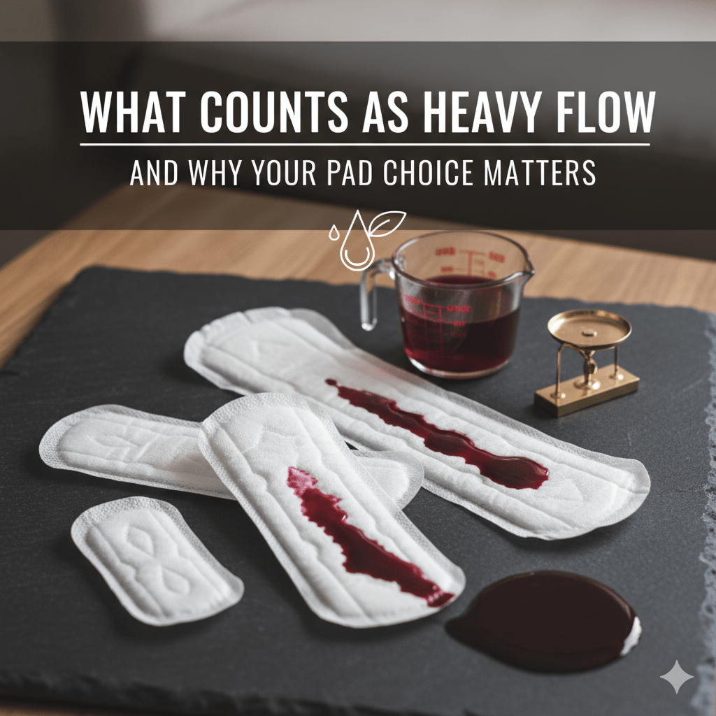 What Counts as Heavy Flow and Why Your Pad Choice Matters