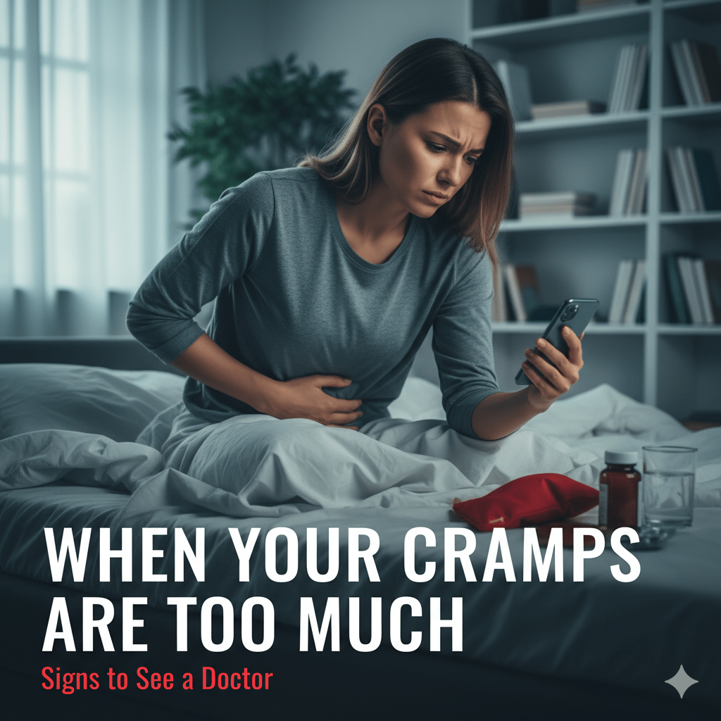 Severe Period Cramps When To Worry? Signs You Should Never Ignore