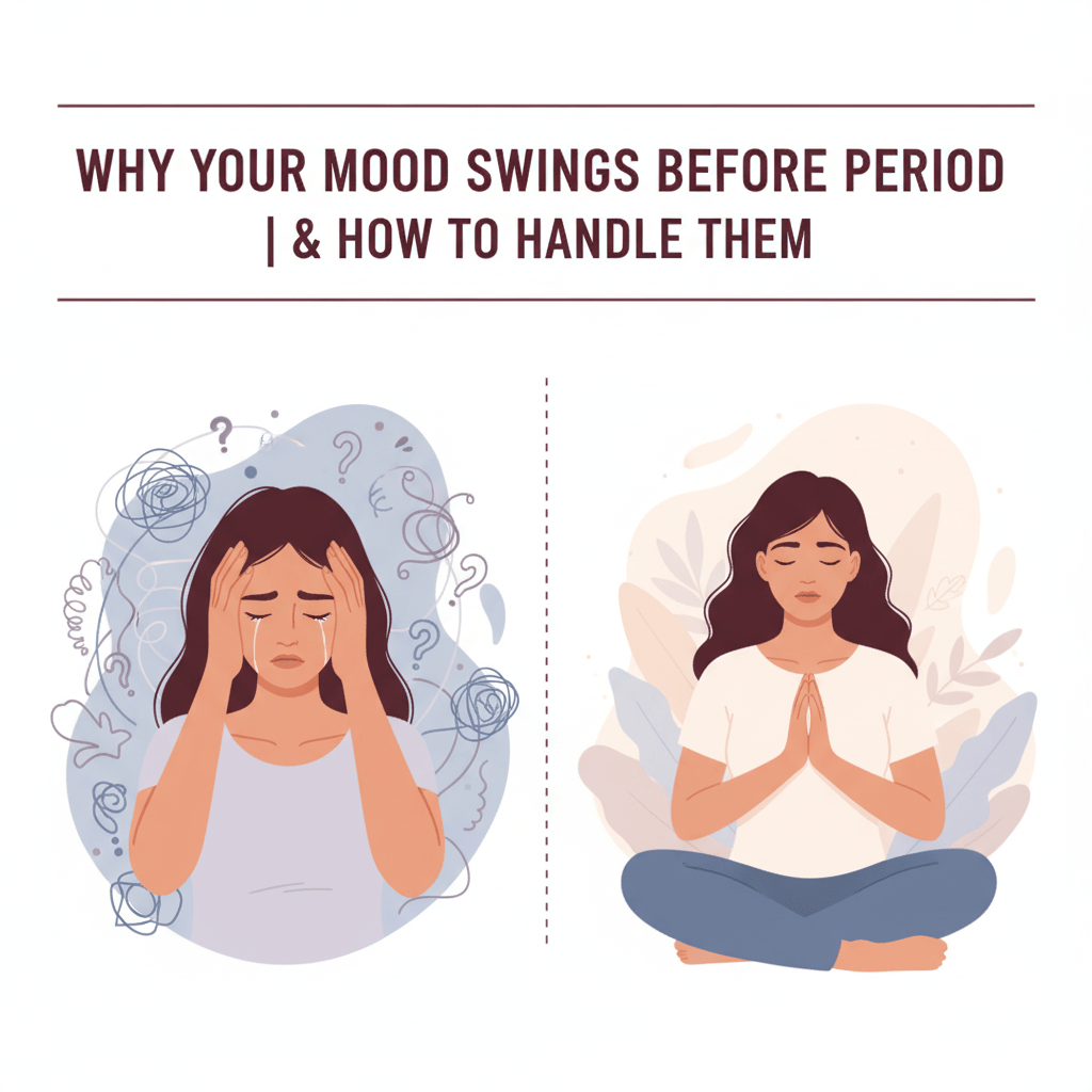 Why Your Mood Swings Before Period & How to Handle Them