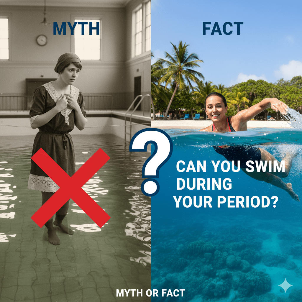 Myth Or Fact Can You Swim During Your Period
