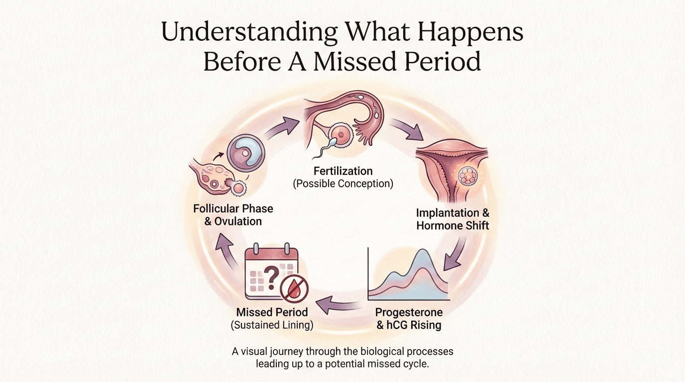 Understanding What Happens Before a Missed Period